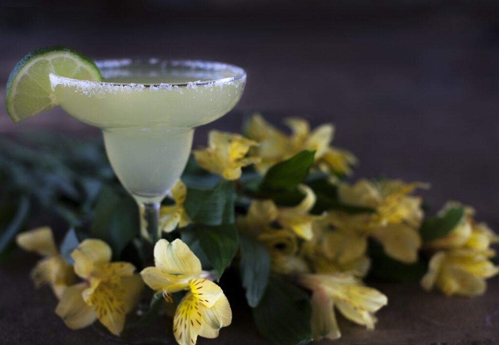 Margarita with Agave Nectar
