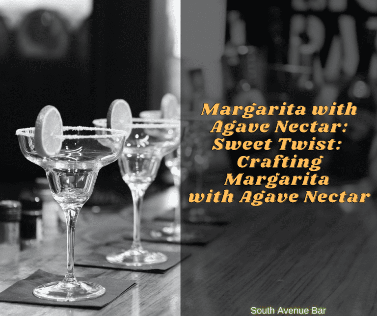 Margarita with Agave Nectar: Sweet Twist: Crafting Margarita with Agave Nectar