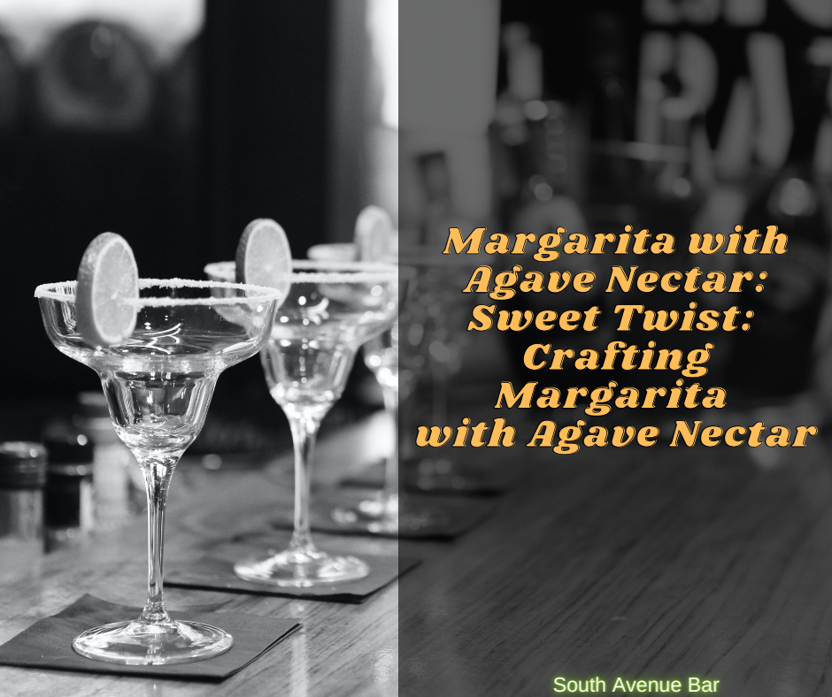 Margarita with Agave Nectar
