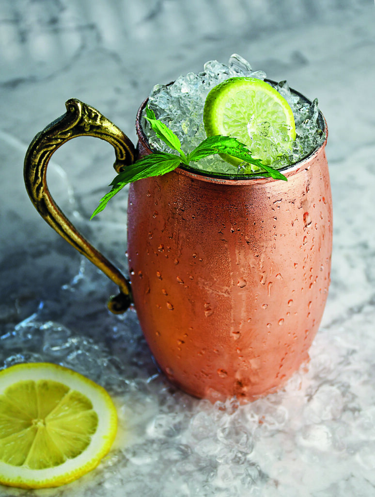 Moscow Mule with Grapefruit