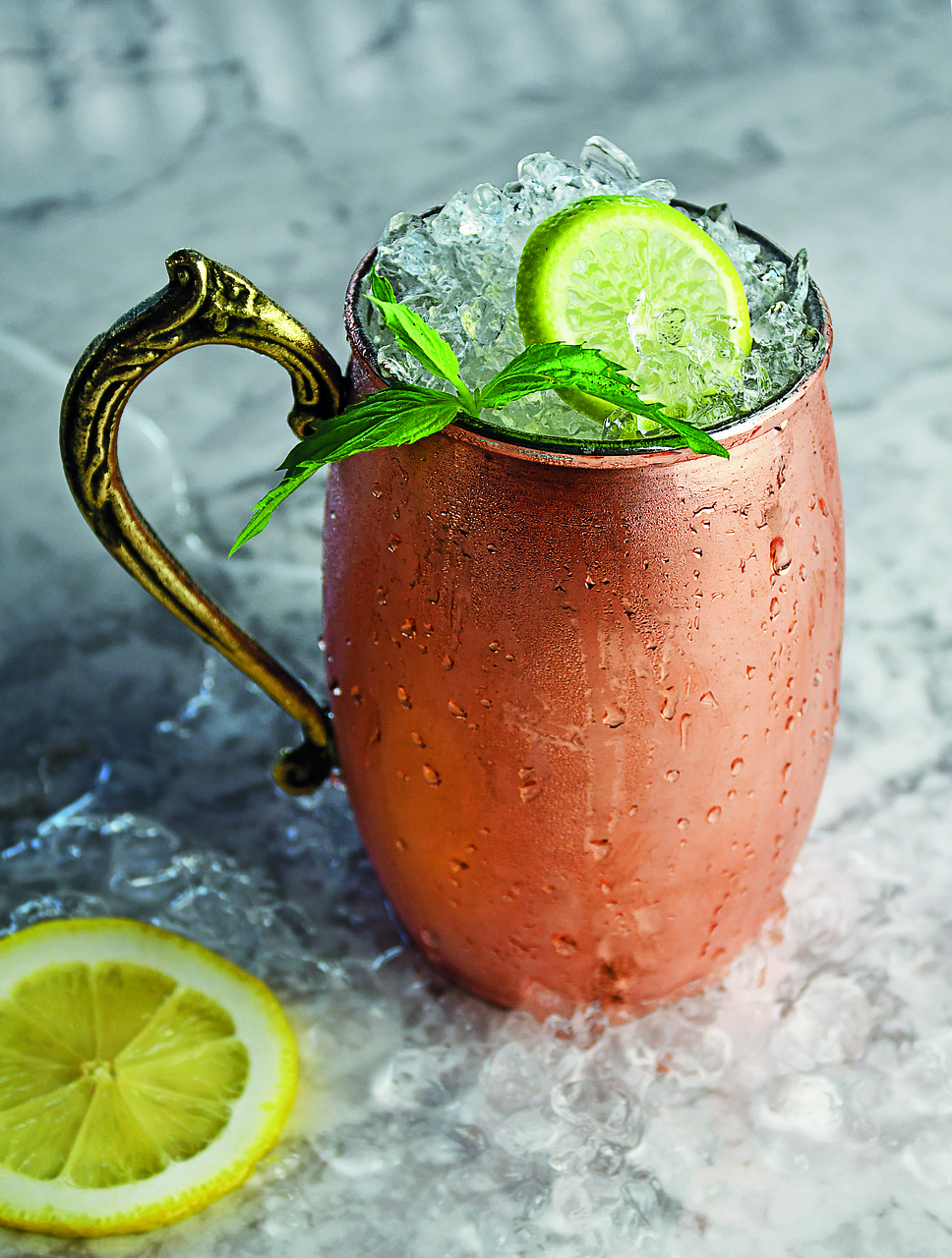 Moscow Mule with Grapefruit