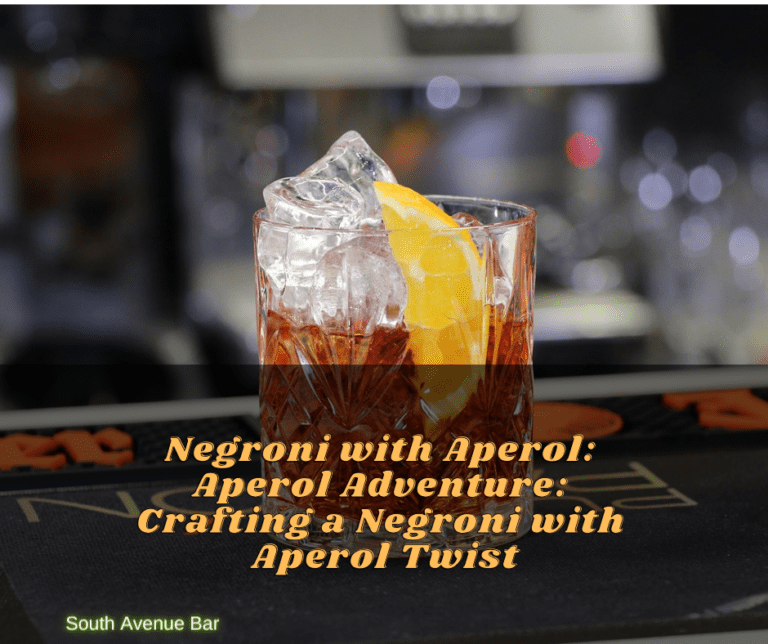 Negroni with Aperol: Aperol Adventure: Crafting a Negroni with Aperol Twist