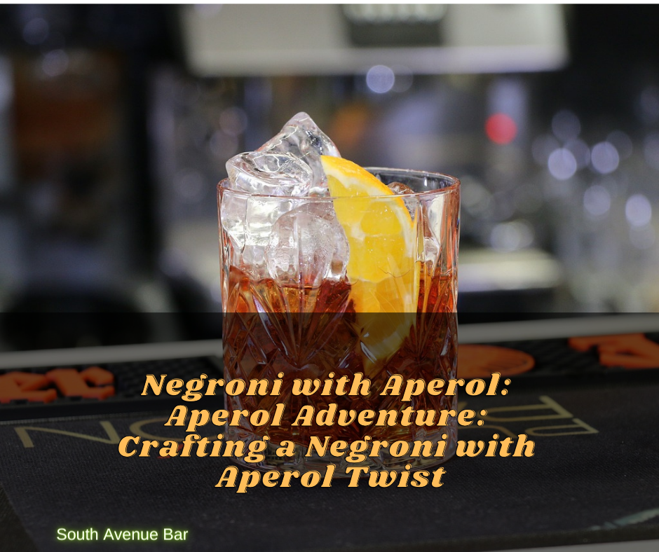 Negroni with Aperol