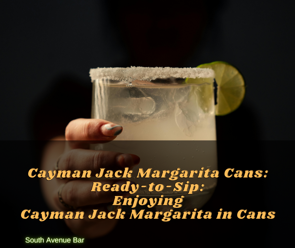 Cayman Jack Margarita Cans