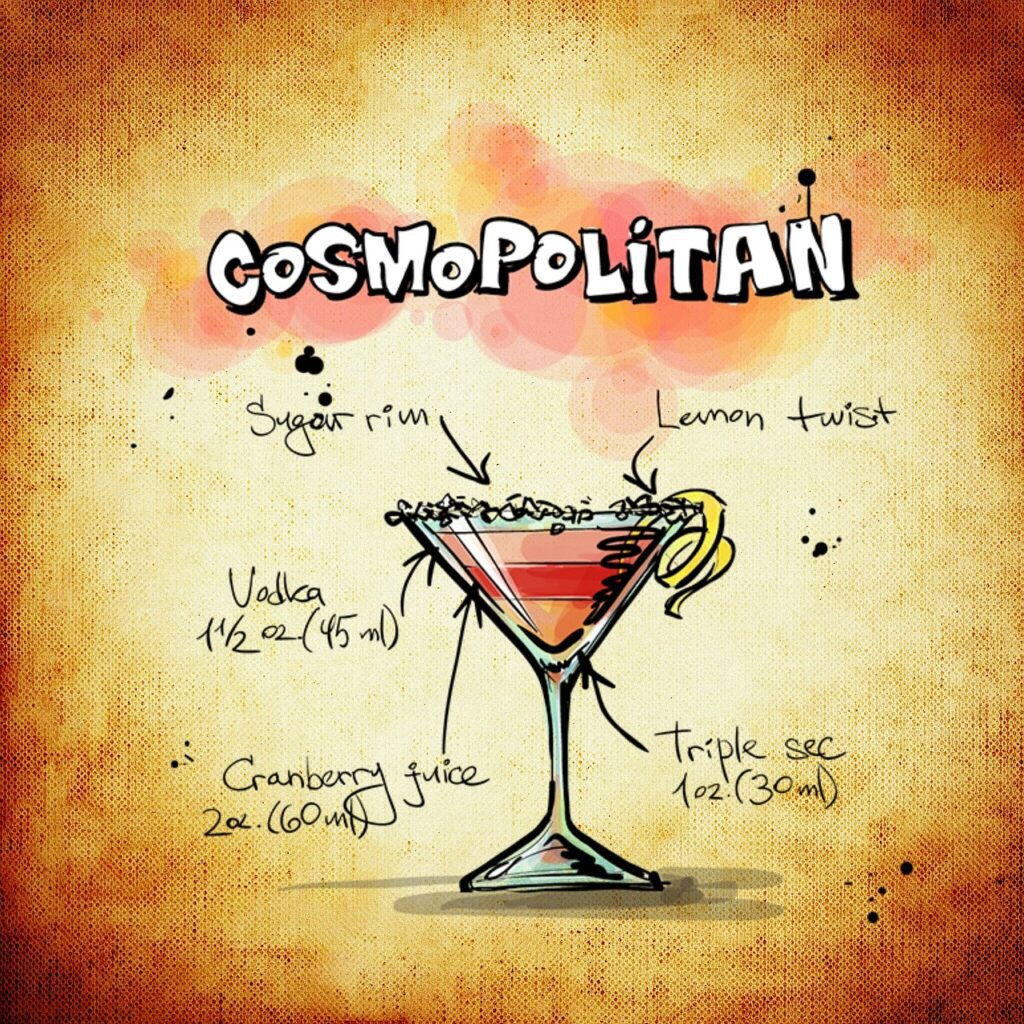 Cosmopolitan with Grand Marnier