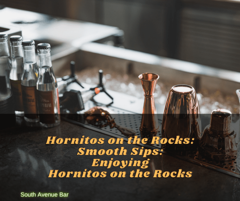 Hornitos on the Rocks: Smooth Sips: Enjoying Hornitos on the Rocks