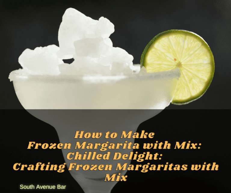 How to Make Frozen Margarita with Mix: Chilled Delight: Crafting Frozen Margaritas with Mix