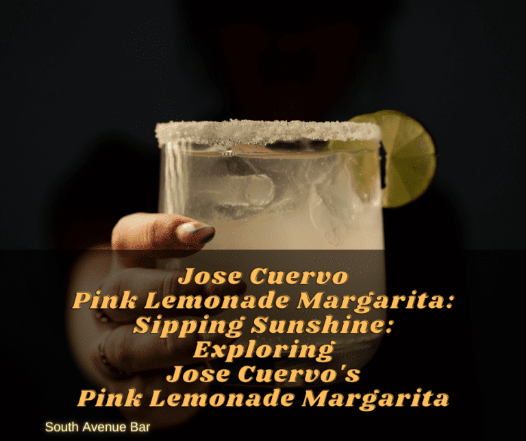 Jose Cuervo Pink Lemonade Margarita: Sipping Sunshine: Exploring Jose Cuervo’s Pink Lemonade Margarita