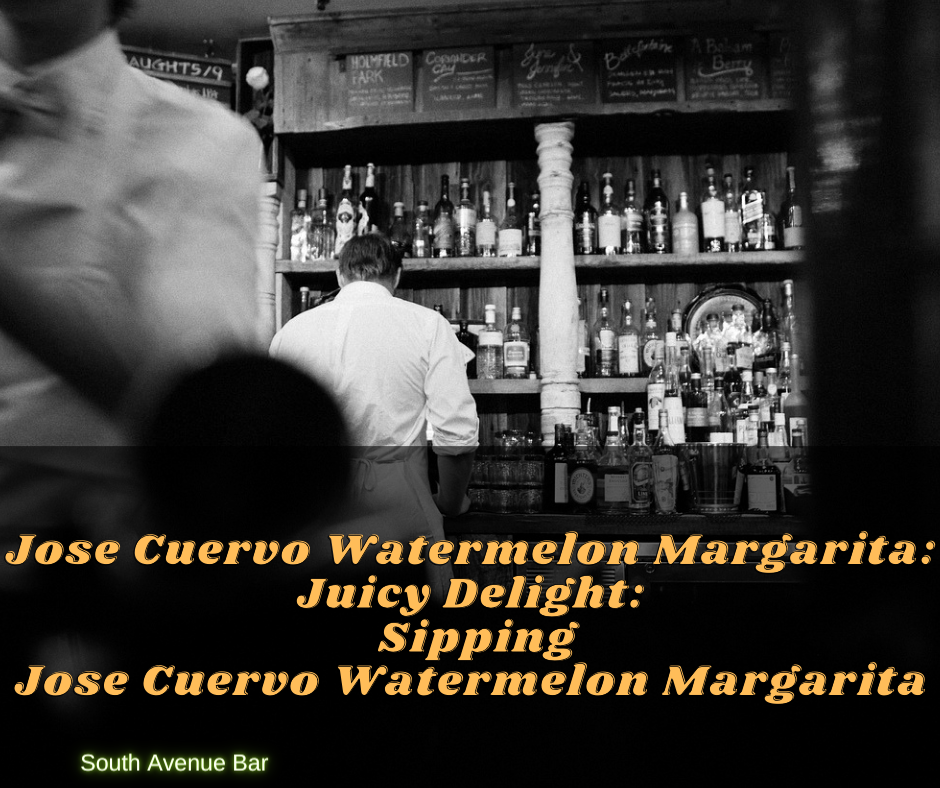 Jose Cuervo Watermelon Margarita