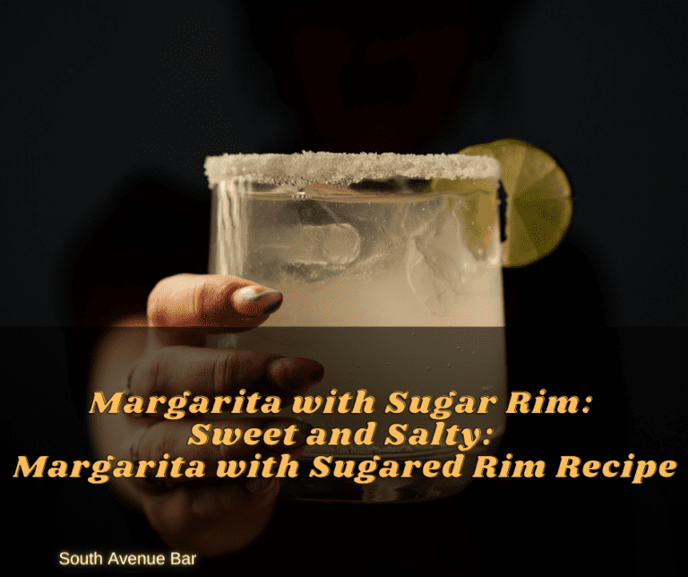 Margarita with Sugar Rim: Sweet and Salty: Margarita with Sugared Rim Recipe