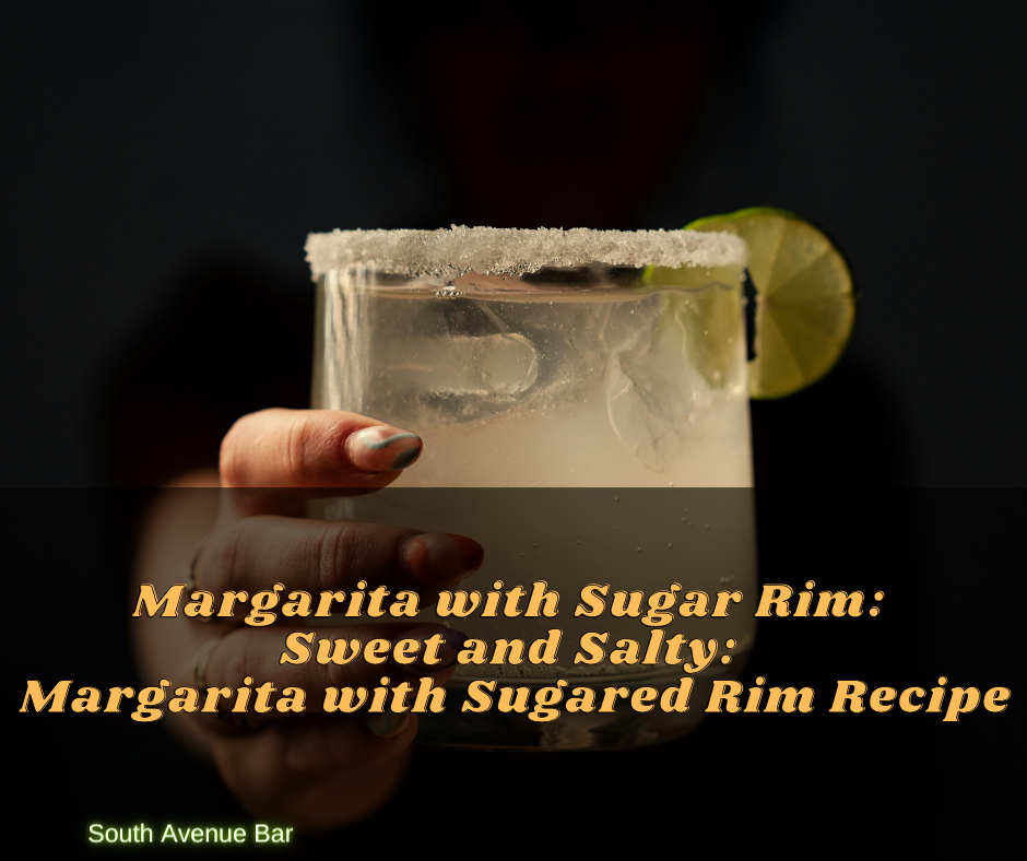 Margarita with Sugar Rim