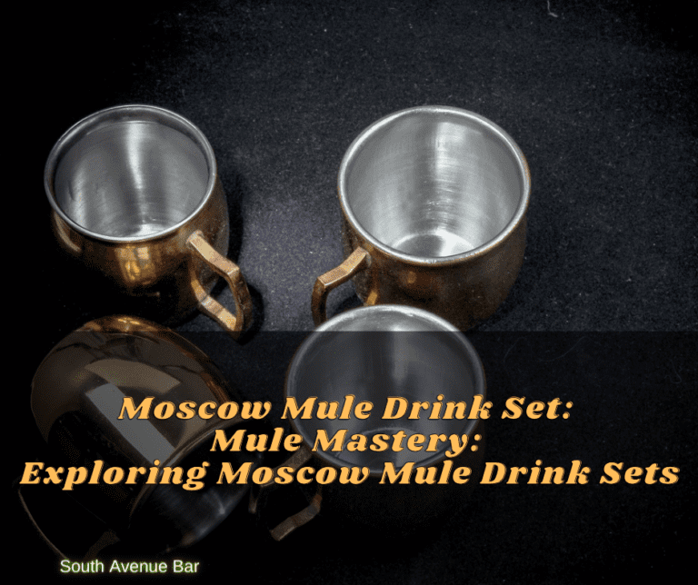 Moscow Mule Drink Set: Mule Mastery: Exploring Moscow Mule Drink Sets