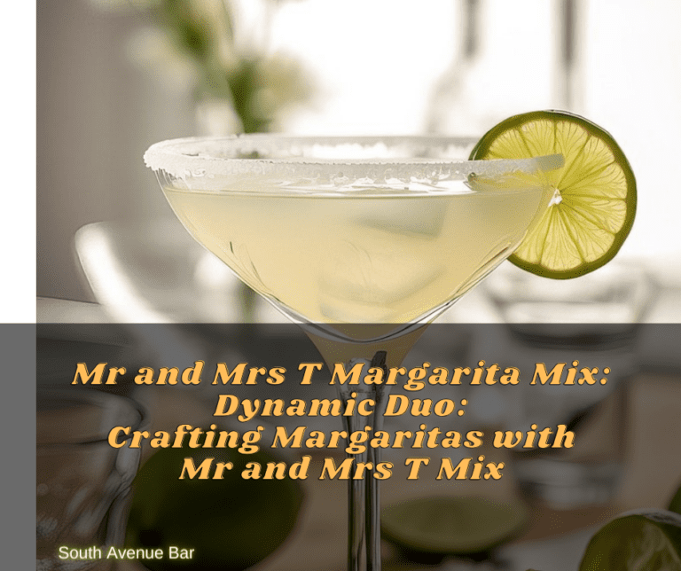 Mr and Mrs T Margarita Mix: Dynamic Duo: Crafting Margaritas with Mr and Mrs T Mix