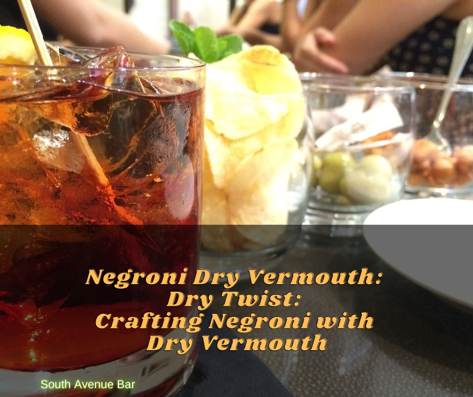 Negroni Dry Vermouth