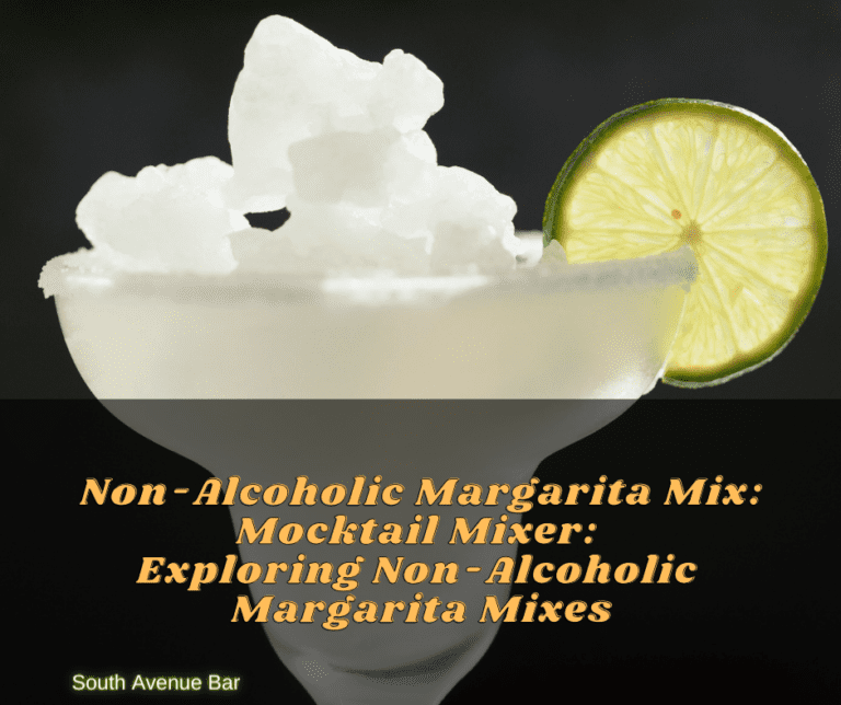 Non-Alcoholic Margarita Mix: Mocktail Mixer: Exploring Non-Alcoholic Margarita Mixes