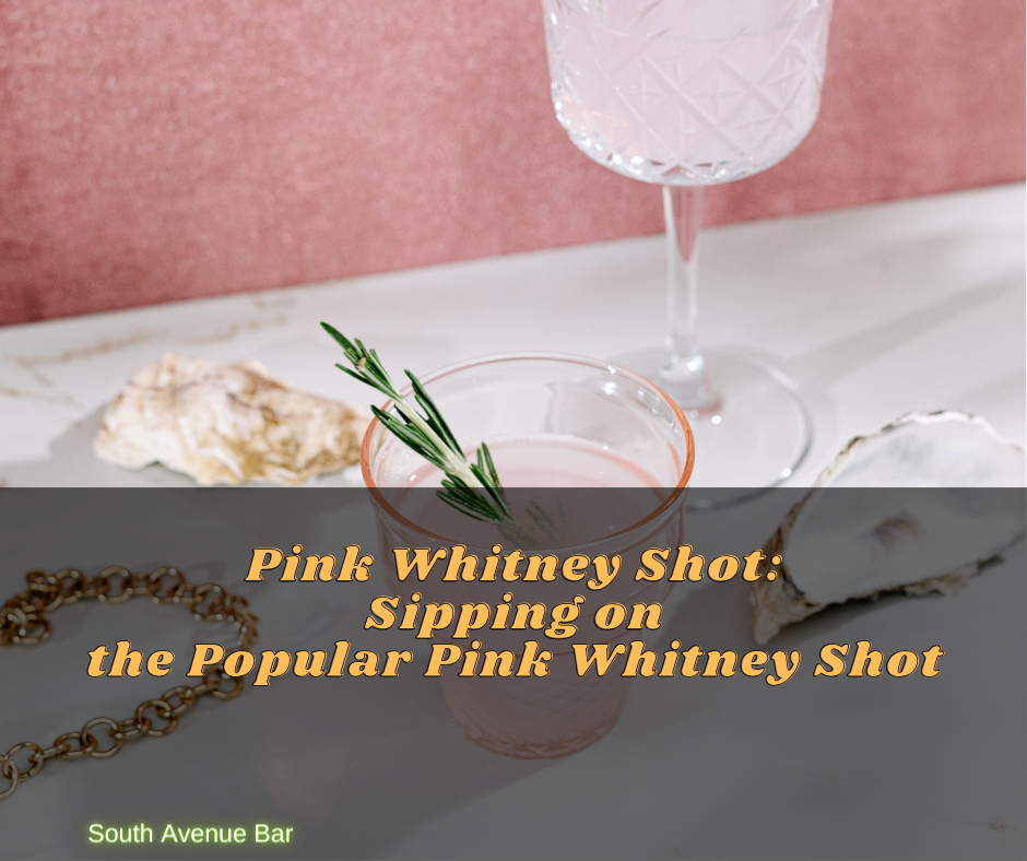 Pink Whitney Shot