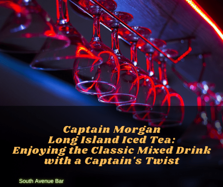 Captain Morgan Long Island Iced Tea: Enjoying the Classic Mixed Drink with a Captain’s Twist