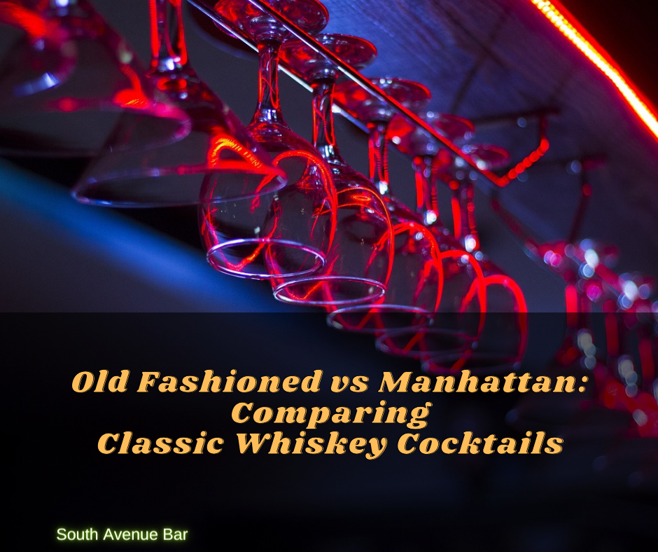 Old Fashioned vs Manhattan