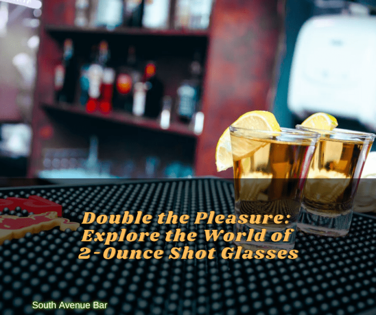 Double the Pleasure: Explore the World of 2-Ounce Shot Glasses