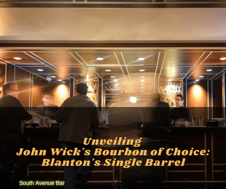 What Bourbon does John Wick drink? Unveiling John Wick’s Bourbon of Choice: Blanton’s Single Barrel