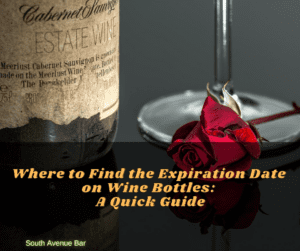 where is the expiration date on wine bottles