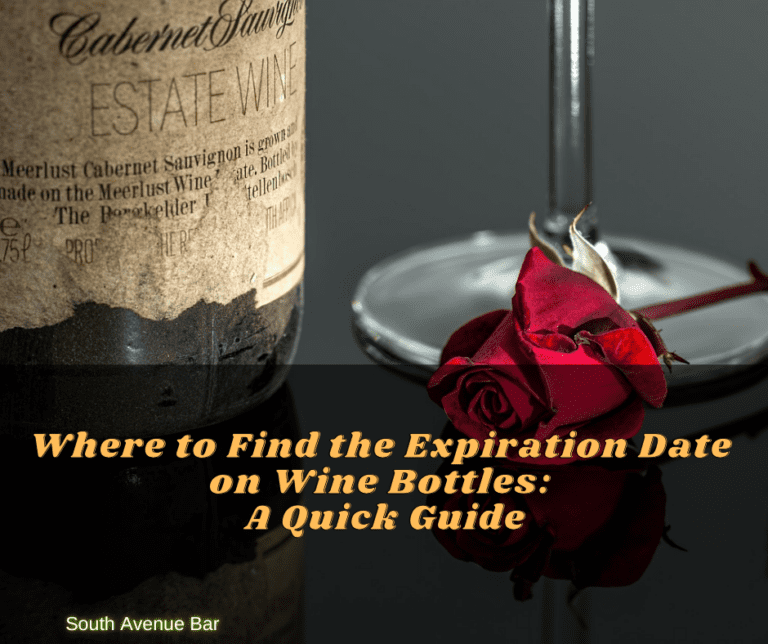 Where to Find the Expiration Date on Wine Bottles: A Quick Guide